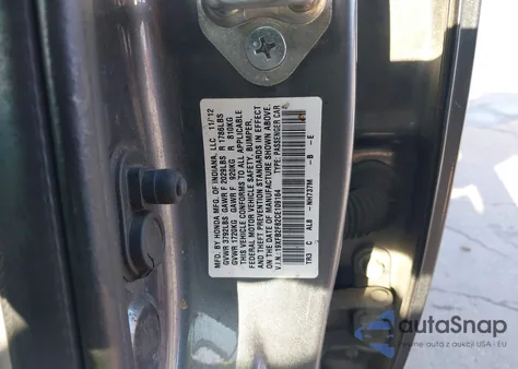 2012 Honda Civic Ex from USA, damaged, VIN 19XFB2F82CE109164